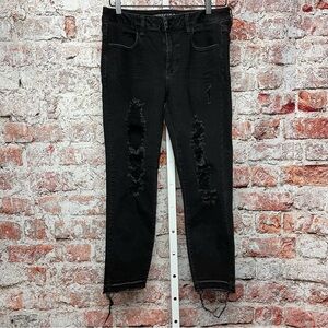American Eagle Jegging Crop Black 12 Regular
